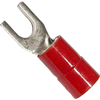NYLON INSULATED BLOCK SPADE TERMINALS